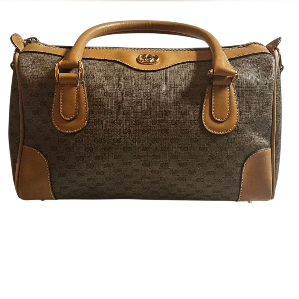 Gucci Micro GG Boston Bag